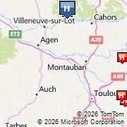 Hostellerie de la Source Bleue Map
